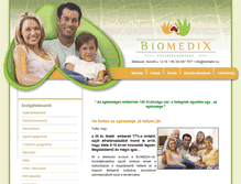 Tablet Screenshot of biomedix.hu